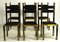 Esszimmerstühle von Paolo Barracchia für Roman Deco, 1980er, 6er Set 6