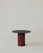 Raindrop Dining Table in Black Oak and Terracotta by Fred Rigby Studio, Image 1