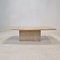 Italian Coffee Table in Travertine, 1980s 7