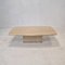 Table Basse en Travertin, Italie, 1980s 1