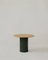 Raindrop Dining Table in Oak and Moss Green by Fred Rigby Studio, Image 1