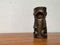 Brutalistische Mid-Century Vase aus Bronze mit abstraktem Gesicht 14