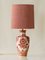 Vintage Delfts Rood Willa Table Lamp from Regina 1