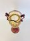 Vase aus mundgeblasenem Glas von Fratelli Toso, Murano 1930er 2
