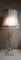 Lampada da tavolo vintage in porcellana smaltata bianca con schermo in tessuto color crema di KPM Berlin, Immagine 4