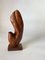 Abstract Wooden Sculpture in the style of Alexandre Noll, France, 1960s, Image 8