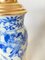 Lámpara de mesa pintada a mano de porcelana japonesa, años 10, Imagen 7