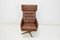 Fauteuil Rotatif Mid-Century en Similicuir, 1960s 4