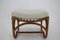 Tabouret Vintage en Rotin, 1970s 2