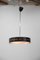 Mid-Century Black and White Pendant Light, 1960s, Image 3