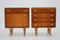 Chests of Drawers by Frantisek Mezulanik, Former Czechoslovakia, 1960s, Set of 2 2