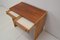 Ladys Desk or Side Table in Mahogany from Up Zavody, 1970s, Image 11