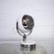 Lámpara de escritorio italiana vintage con globo ocular en blanco, años 60, Imagen 3