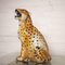 Figura de leopardo vintage de cerámica atribuida a Novart Trading Ltd, años 70, Imagen 1