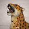 Figura de leopardo vintage de cerámica atribuida a Novart Trading Ltd, años 70, Imagen 2