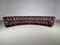Ds-600 'Snake Sofa aus Original Leder von de Sede Schweiz, 1970er 1