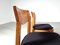 Brutalist Oak Dining Chairs, the Netherlands, 1970s, Set of 4 10