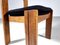 Brutalist Oak Dining Chairs, the Netherlands, 1970s, Set of 4 12