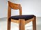 Brutalist Oak Dining Chairs, the Netherlands, 1970s, Set of 4, Image 11