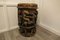 Traditional African Carved Wooden Hunting Drum 6