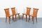 Vintage Swedish Pine Dining Chairs, 1960s, Set of 4, Image 1