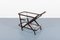 Bar Cart or Serving Trolley by Cesare Lacca for Cassina, Image 6