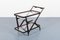 Bar Cart or Serving Trolley by Cesare Lacca for Cassina, Image 2