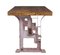 Industrial Iron and Teak Worktable, 1960s, Image 6