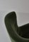 Fauteuil Moderne Scandinave en Velours Mohair Vert de Fritz Hansen, 1940s 14