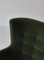 Scandinavian Modern Easy Chair in Green Mohair Velvet Fabric from Fritz Hansen, 1940s, Image 6