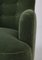 Moderner Skandinavischer Sessel aus grünem Mohair Samtstoff von Fritz Hansen, 1940er 12
