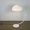 White Serpente Floor Lamp attributed to Elio Martinelli for Martinelli Luce, Italy, 1960s 2