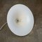 Scandinavian White Semi Pendant Lamp attributed to Bonderup & Thorup for Fog & Mørup, 1960s 4