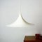 Scandinavian White Semi Pendant Lamp attributed to Bonderup & Thorup for Fog & Mørup, 1960s 7