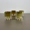 Cubic Brass and Acryl Glass Wall Sconces, Italy, 1970s, Set of 2 8