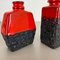 Cubic Fat Lava Pottery Vases attributed to Jopeko, Germany, 1970s, Set of 2, Image 16