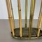 Hollywood Regency Brass and Bamboo Umbrella Stand in the style of Auböck, Austria, 1950s 4