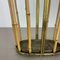 Hollywood Regency Brass and Bamboo Umbrella Stand in the style of Auböck, Austria, 1950s, Image 4
