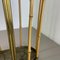 Hollywood Regency Brass and Bamboo Umbrella Stand in the style of Auböck, Austria, 1950s 8