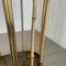 Hollywood Regency Brass and Bamboo Umbrella Stand in the style of Auböck, Austria, 1950s, Image 8