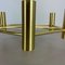 Space Age Atomic Ceiling Light in Brass, Italy, 1970s, Image 11