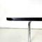 Italian Modern Coffee Table in Chromed Steel with Rectangular Smoked Glass Top, 1970s, Image 7