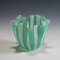 Vase Towlet Zanfirico en Verre de Murano attribué à Fulvio Bianconi pour Venini, Venise, 1950s 3