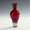 Vase aus Muranoglas von Flavio Poli für Seguso Vetri d'Arte, 1960er 3