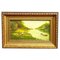 Artista Biedermeier, paisaje de río, década de 1800, óleo sobre lienzo, enmarcado, Imagen 1
