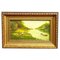 Biedermeier Artist, River Landscape, 1800s, Oil on Canvas, Framed 1