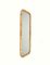 Espejo de pared italiano Mid-Century rectangular de bambú y ratán, años 60, Imagen 11