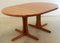 Danish Round Extendable Dining Table from Fynslund 12