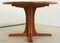 Danish Round Extendable Dining Table from Fynslund 14