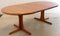 Danish Round Extendable Dining Table from Fynslund 3
